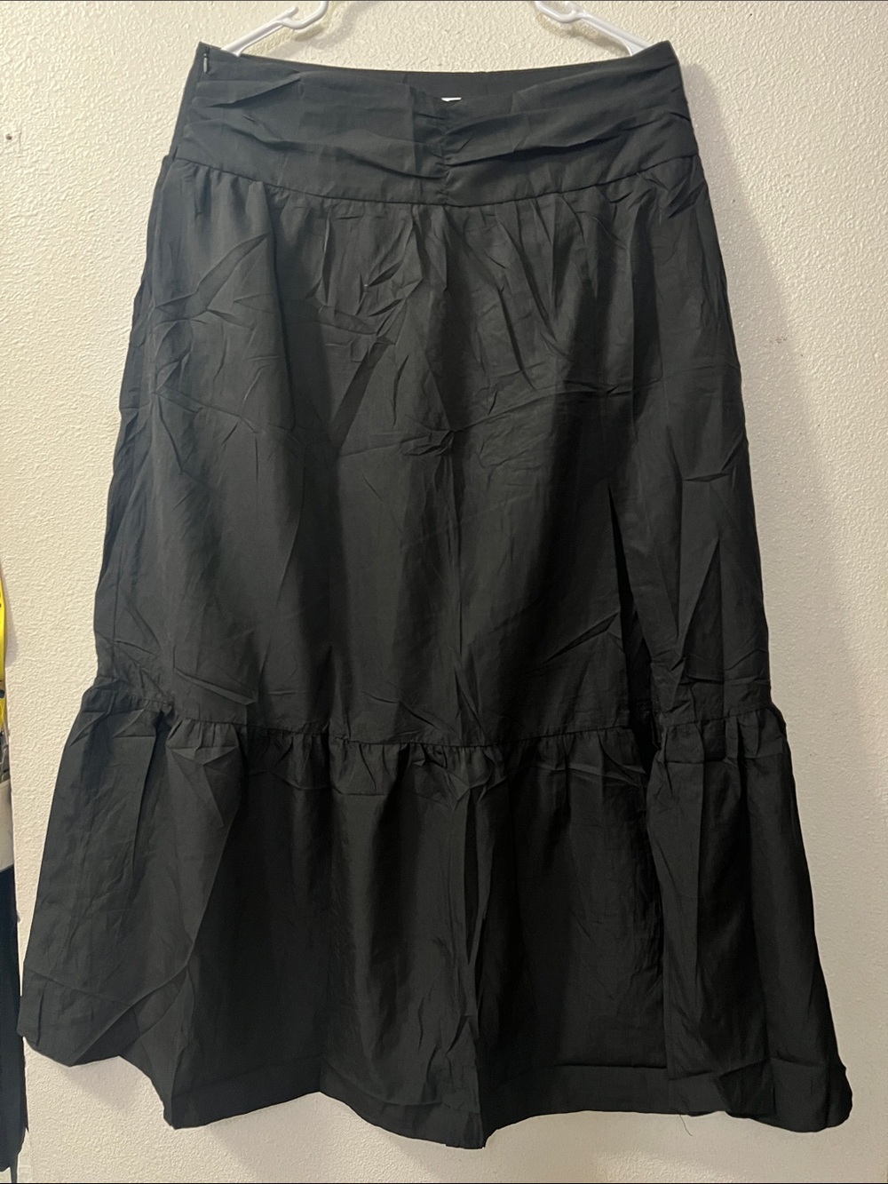 Black Women's Tiered Skirt